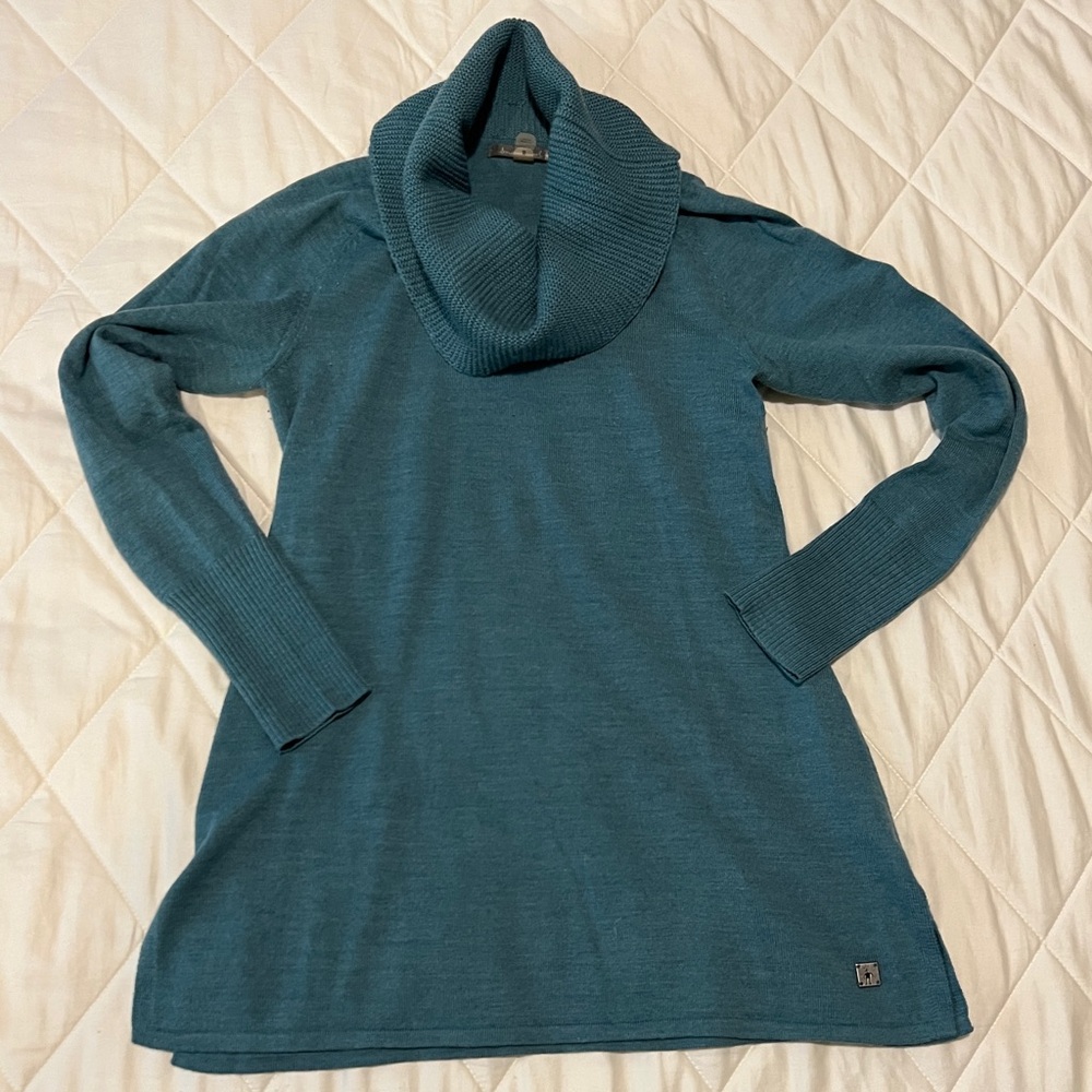 Smartwool Merino Wool blend Women's Cowl Neck Pull Over Sweater, Size Small